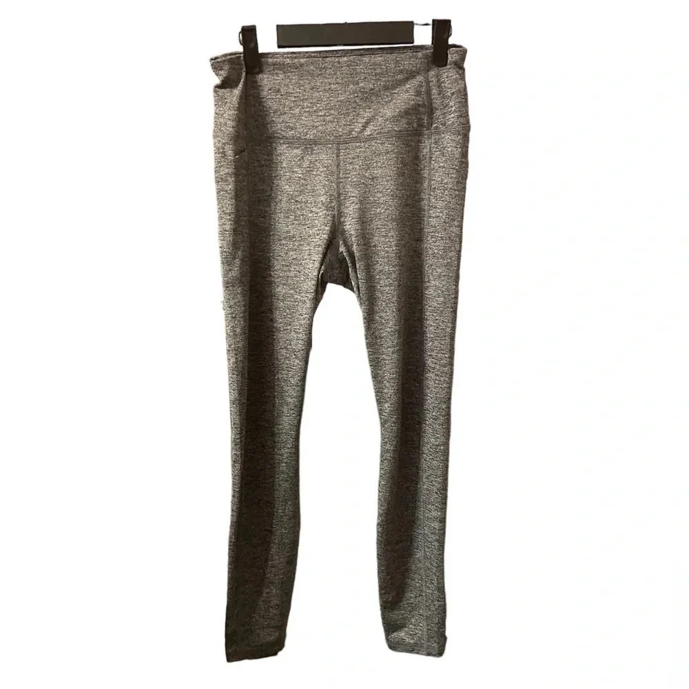 AVIA GRAY SPACE DYE 7/8 ACTIVE LEGGINGS